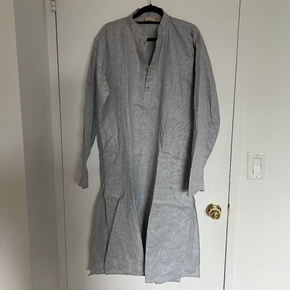 Indian Kurta, Grey, size S/M